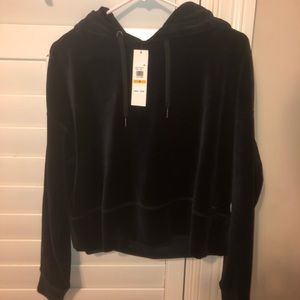 Calvin Klein Velvet hoodie